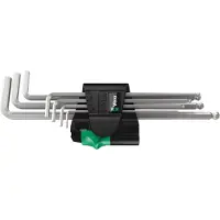 Wera setsleutelset, 7-delig, zilver, 6 x 90 x 180 mm