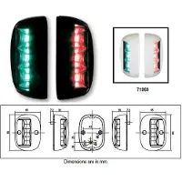 Lalizas Fos Led 20 Set Port Starboard Side Light Wit