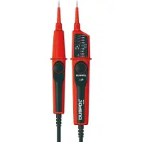 Benning DUSPOL analog Tweepolige spanningstester CAT III 1000 V, CAT IV 600 V LED, Vibratie