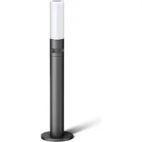 Steinel 069476 LED AUSSENLEUCHTE GL 65 S Staande LED-buitenlamp met bewegingsmelder LED LED vast ingebouwd 8.7 W Antraciet