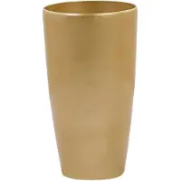 Beliani TSERIA - plantenbak voor buiten-Goud-Stenenmix