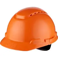 3M Peltor Bouwhelm H700N Oranje Korte Klep