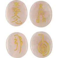 Spiru Reiki Stenen Set Rozenkwarts
