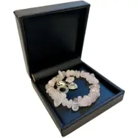Ruben Robijn Ruby mania armband 22 roze kwarts nugget 1st -