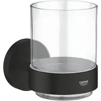 GROHE Start glas met houder - Glas/Metaal - Matte Black