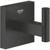 GROHE QuickFix Start Cube handdoekhaak - Matte Black
