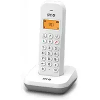 SPC ART, draadloze handset, handsfree functie, 50 contacten, nummerherkenning, wit