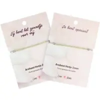 Ruben Robijn Peridoot hartje zomer armband - Love Gems