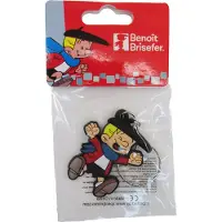 Puppy Steven Sterk - Stripfiguur Sleutelhanger - Benoit Briser - Flexibel rubber - eenzijdig bedrukt - 5 cm