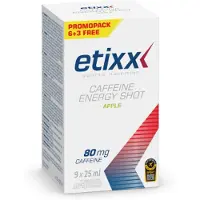 Etixx Caffeine Energy Shot 9x25 ml Drinkbare ampoules