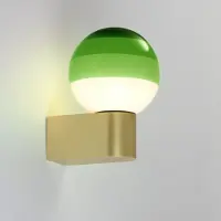 Marset Design wandlamp Dipping Light A1, dimbaar, messing / goud, Woon-/ Eetkamer, metaal, Design, Wandlamp design