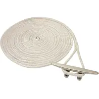 Osculati Polyester landvast met oogsplits - Wit