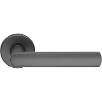DnD | Deurkruk | LUCE RR VIS | Antraciet | Rond Rozet