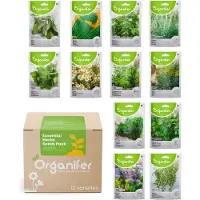 Organifer - Kruidenzaden Pakket - 12 Essentiële Soorten
