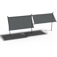 Platinum Sun & Shade flex frame koppelstuk voor het monteren van meerdere flex frames naast elkaar