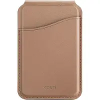 Uniq Coehl Esme Magnetische Portemonnee met Spiegel en Standfunctie, Beige/Dusty Nude