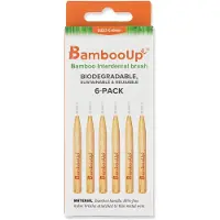 BambooUp Bamboo Interdentale Borstels 0,45mm 6 stuks