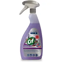 Cif Professional Safeguard Desinfecterende Keuken Reiniger 2-in-1 Spray Pro Formula 750 Ml
