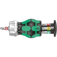 Wera Kraftform Kompakt Stubby Magazin RA 1 Bitset