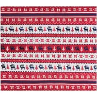 Beliani REKA - Plaid - Rood - 200 x 220 cm - Polyester
