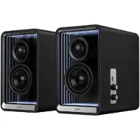 Edifier QR65-BK QR65 Aktive Design-Lautsprecher, RGB, 70Watt schwarz retail