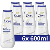 Dove Advanced Care Deeply Nourishing verzorgende douchegel - 6 x 600 ml