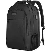 TRVLMORE Rugzak - 36L - 17,3 inch - Laptop Rugtas - Schooltas - Unisex - Spatwaterdicht Zwart