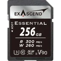 EXASCEND 256GB UHS-II SD V90 Series Essential geheugenkaart