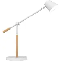 Unilux Bureaulamp Vicky Bruin, wit