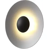 Marset Wandlampe , Ginger 32 C, dimbare, Grijs, Woonkamer, Metaal, Designer