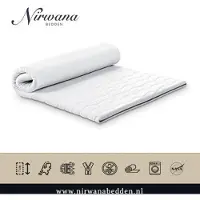 Nirwana bedden - Topdekmatras – Traagschuim Nasa Platinum Visco