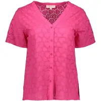 ONLY - ONLKALLY HEART SS SHIRT WVN CS - Meisjes - Blouses