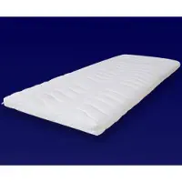 Nirwana bedden Topper 90x210 - Koudschuim HR50 - 10 cm - Ergonomisch