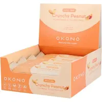 OKONO | Keto Bar | Crunchy Peanut | 12 stuks | 12 x 40g