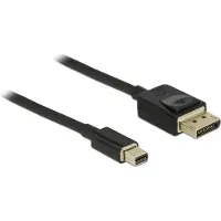 DeLOCK Mini DisplayPort - DisplayPort kabel - versie 1.4 / 8K gecertificeerd - 2 meter