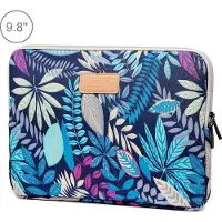 Lisen Bescherm-Opberg Hoes Pouch Sleeve geschikt voor iPad - iPad Air - Leaves