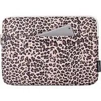 Canvas Artisan Laptopsleeve 13 inch - Laptophoes - Luipaard