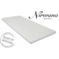 Nirwana bedden Topdekmatras - Topper Nasa-Visco Traagschuim 160x200 c.a 7cm dik