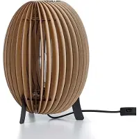 Blij Design Tafellamp Swan Ø 28 cm naturel