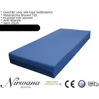 Nirwana bedden - Zorgmatras Incontinentie - Matras - Waterdicht - 80x220x17 cm - Koudschuim