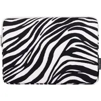 Canvas Artisan Laptophoes 13 Inch GV – Laptop Sleeve - Geschikt voor Macbook Air & Pro - Zebra