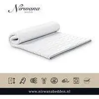 Nirwana bedden Topdekmatras - Topper 80x200 - Koudschuim HR50 7 cm dik