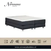 Nirwana bedden Topper - NASA Traagschuim - Topdekmatras - Ergonomisch - 150x200cm ca 8cm dik matras