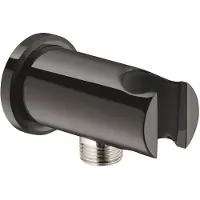 GROHE Rainshower - Wandaansluitbocht met houder, Hard Graphite 26658A00