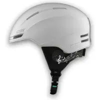CRNK Skihelm - Ski helm met Bluetooth - Skihelm Heren - Skihelm Dames - Muziek luisteren en handsfree bellen - 10 uur accu - Wit - Maat L - SKADI ALPHA