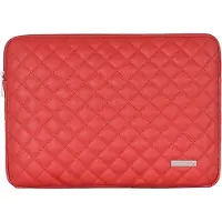 Canvas Artisan Laptophoes 14 Inch GR - Laptop Sleeve - Leer Style Rood