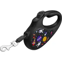Waudog Rollijn / Hondenlijn - Tape - Nasa - Maat: M - Lengte: 5 meter - Geschikt voor honden tot maximaal 25 kg.