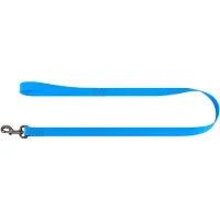 Waudog Waterproof Hondenlijn / Hondenriem - Collartex - Blauw - Breedte 15 mm - Lengte 122 cm - Geschikt voor middelgrote honden