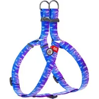 Waudog Dreamcatcher Harnas / Hondentuigje - Nylon - Gratis QR Tag - Breedte: 15 mm - Borstomtrek: 40 - 55 cm (GELIEVE ALVORENS BESTELLEN OPMETEN)