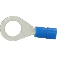 Cimco geïsoleerde ringkabelschoen vertind 1,5-2,5mm² M10 - blauw per 100 stuks (180042)